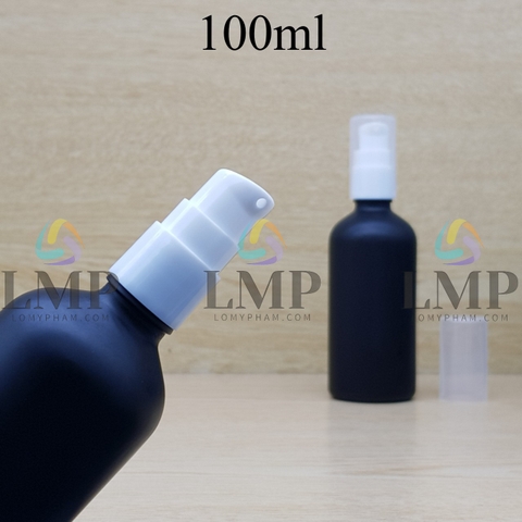 Chai tinh dầu phun mờ đầu xịt giọt KO viền 100ml