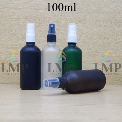 Chai tinh dầu phun mờ phun sương sọc 100ml