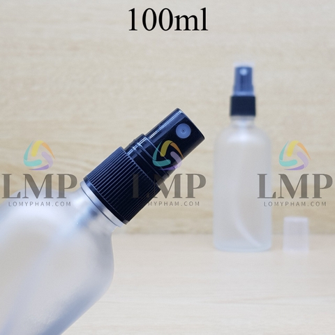 Chai tinh dầu phun mờ phun sương sọc 100ml