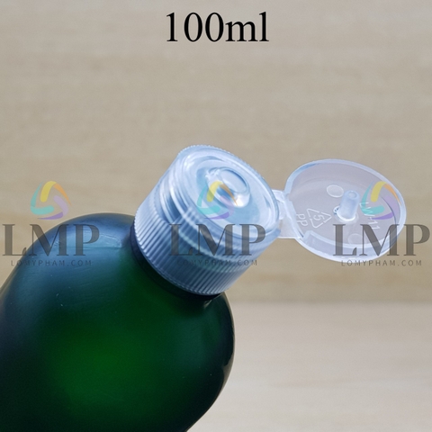 Chai tinh dầu phun mờ nắp bật sọc 100ml