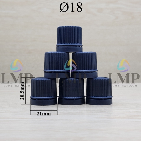 Nắp nhựa mỏng Ø18 ( ko kèm nút chặn )