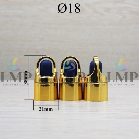 Nắp bóp quai xách Ø18 ( ko kèm ống thủy tinh )
