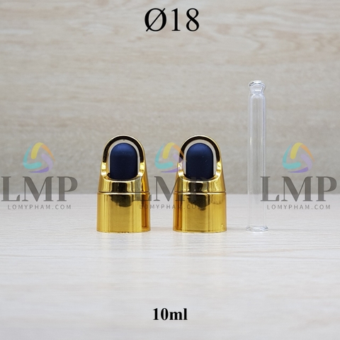 Nắp bóp quai xách Ø18 ( kèm ống thủy tinh )