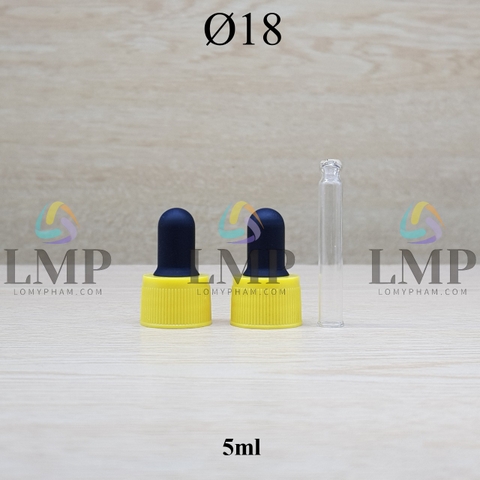 Nắp bóp khoen nhựa sọc Ø18