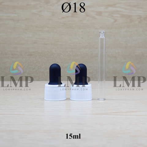 Nắp bóp khoen nhựa sọc Ø18