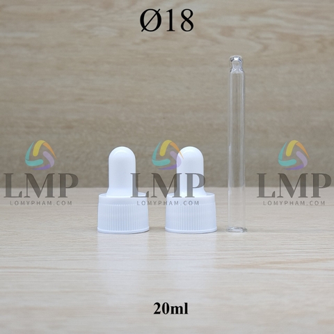 Nắp bóp khoen nhựa sọc Ø18