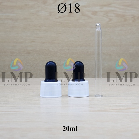 Nắp bóp khoen nhựa sọc Ø18