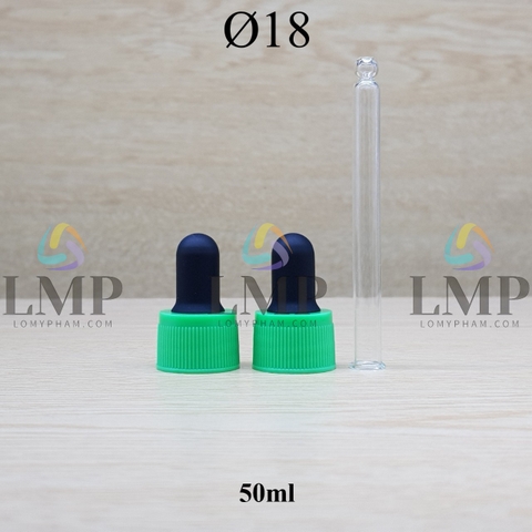 Nắp bóp khoen nhựa sọc Ø18