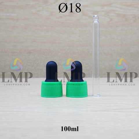 Nắp bóp khoen nhựa sọc Ø18