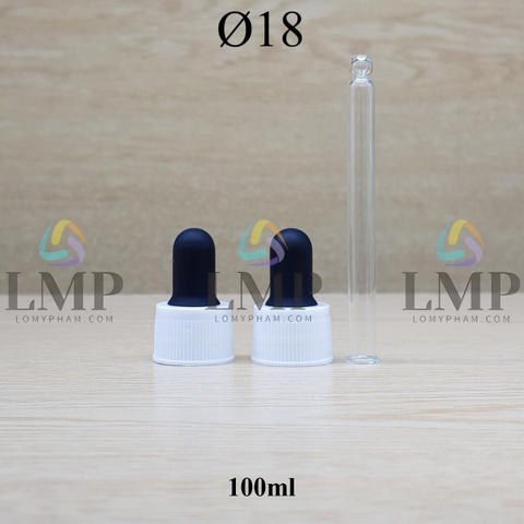 Nắp bóp khoen nhựa sọc Ø18