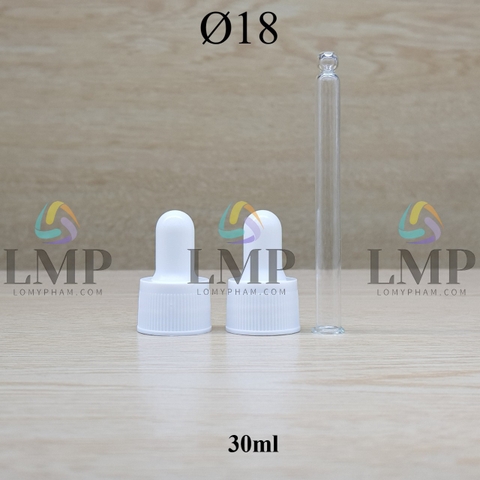 Nắp bóp khoen nhựa sọc Ø18