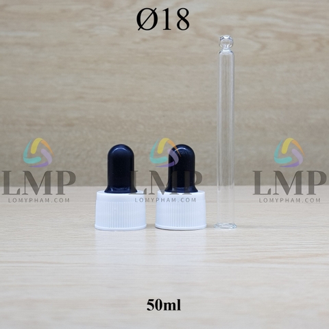 Nắp bóp khoen nhựa sọc Ø18