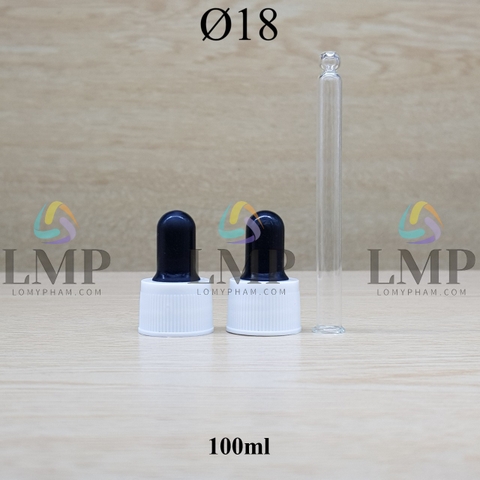 Nắp bóp khoen nhựa sọc Ø18