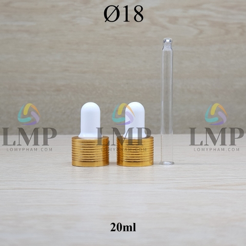 Nắp bóp khoen nhôm Ø18