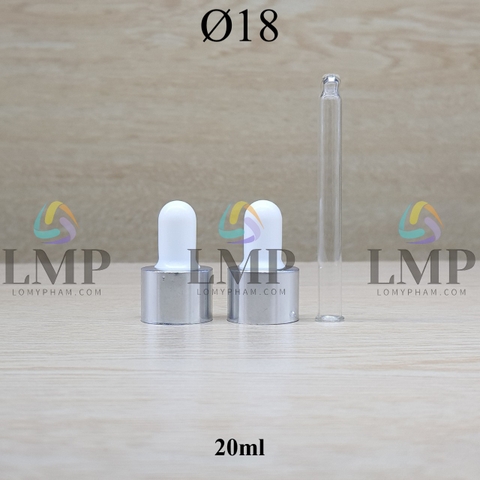 Nắp bóp khoen nhôm Ø18