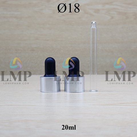 Nắp bóp khoen nhôm Ø18