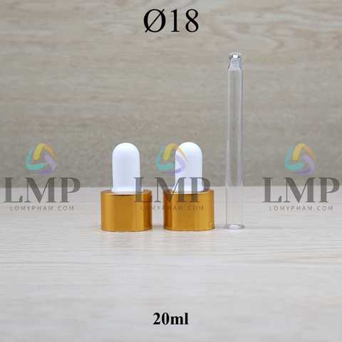 Nắp bóp khoen nhôm Ø18