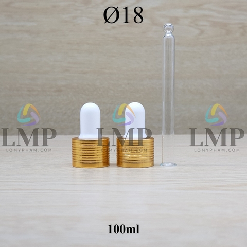 Nắp bóp khoen nhôm Ø18