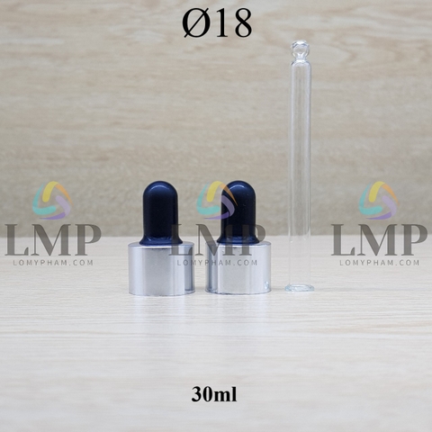 Nắp bóp khoen nhôm Ø18