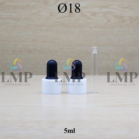 Nắp bóp khoen nhựa sọc Ø18