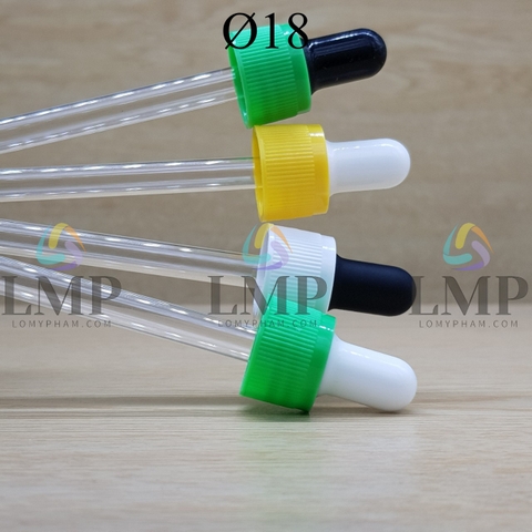 Nắp bóp khoen nhựa sọc Ø18