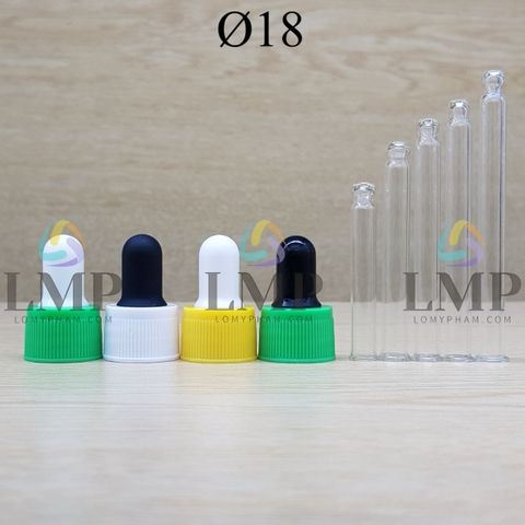 Nắp bóp khoen nhựa sọc Ø18