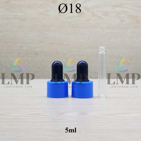 Nắp bóp khoen nhựa trơn Ø18