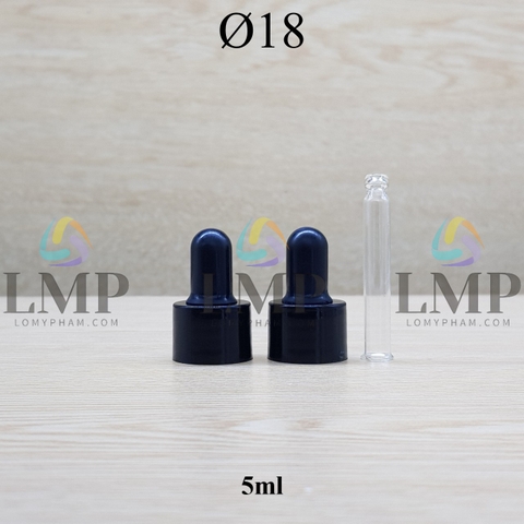Nắp bóp khoen nhựa trơn Ø18