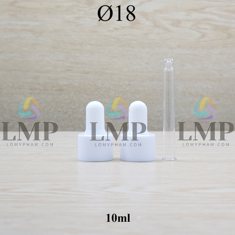 Nắp bóp khoen nhựa trơn Ø18