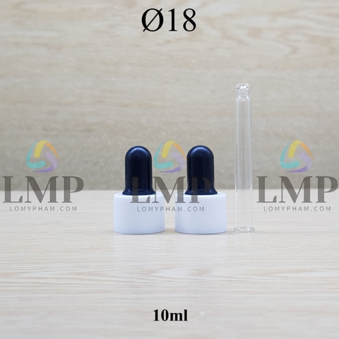 Nắp bóp khoen nhựa trơn Ø18