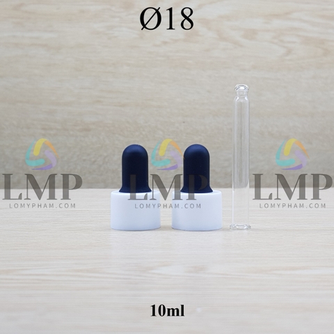 Nắp bóp khoen nhựa trơn Ø18