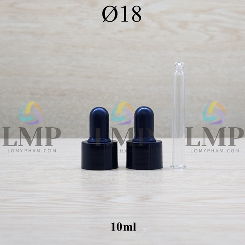 Nắp bóp khoen nhựa trơn Ø18