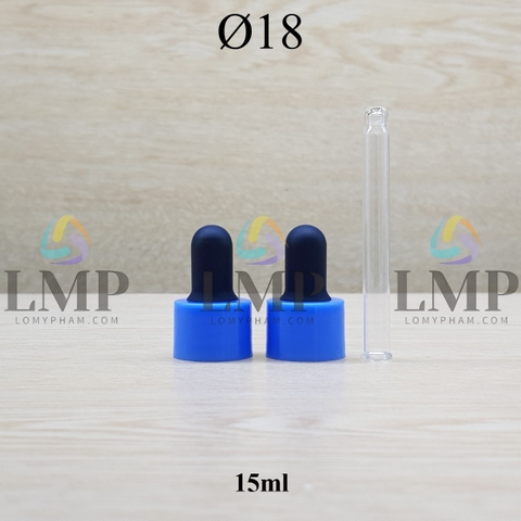 Nắp bóp khoen nhựa trơn Ø18