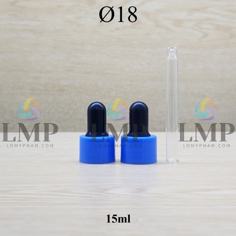 Nắp bóp khoen nhựa trơn Ø18