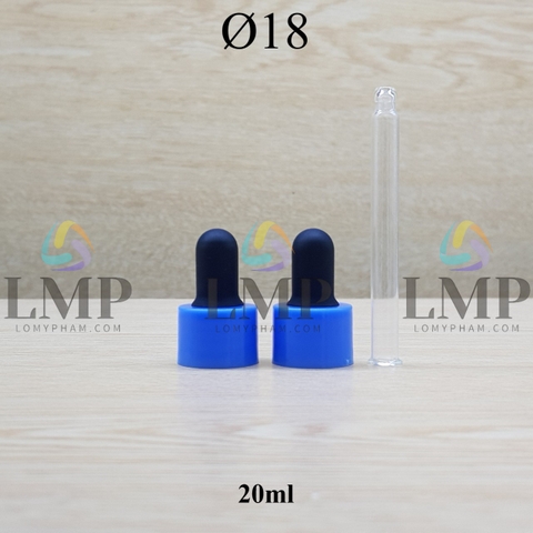 Nắp bóp khoen nhựa trơn Ø18