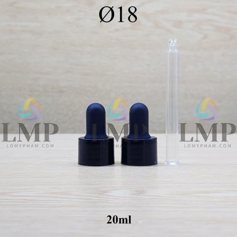 Nắp bóp khoen nhựa trơn Ø18