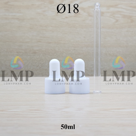 Nắp bóp khoen nhựa trơn Ø18