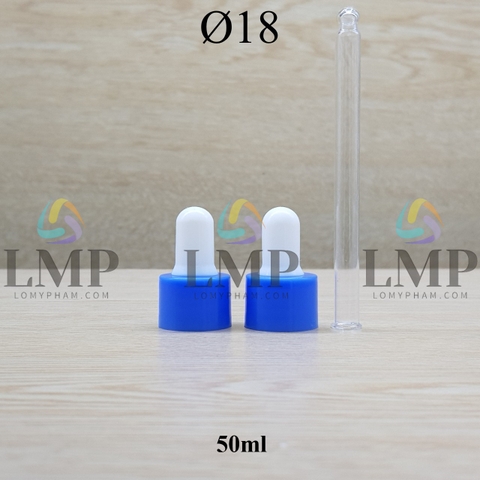 Nắp bóp khoen nhựa trơn Ø18
