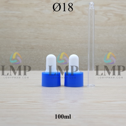 Nắp bóp khoen nhựa trơn Ø18
