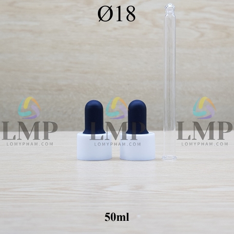 Nắp bóp khoen nhựa trơn Ø18