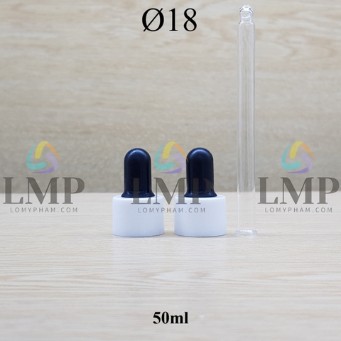 Nắp bóp khoen nhựa trơn Ø18