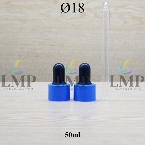 Nắp bóp khoen nhựa trơn Ø18