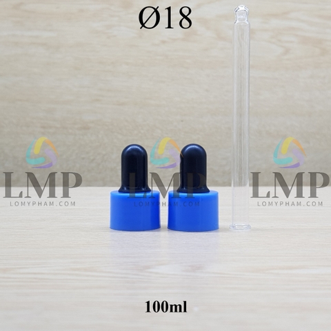 Nắp bóp khoen nhựa trơn Ø18