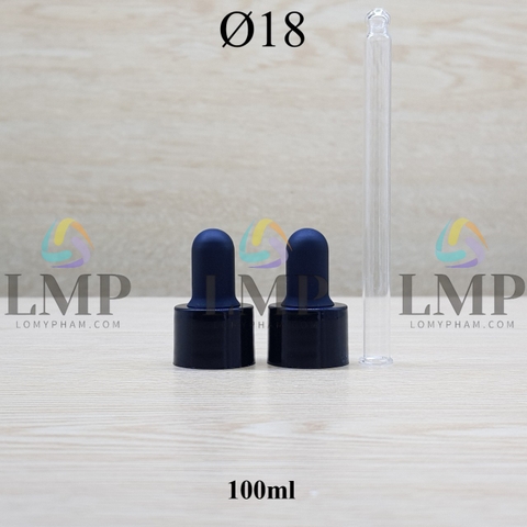 Nắp bóp khoen nhựa trơn Ø18