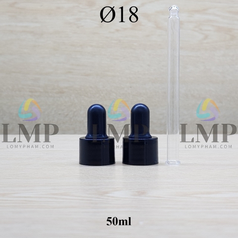 Nắp bóp khoen nhựa trơn Ø18