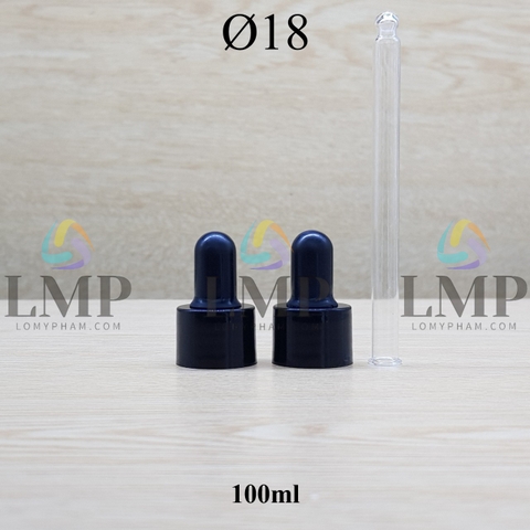 Nắp bóp khoen nhựa trơn Ø18