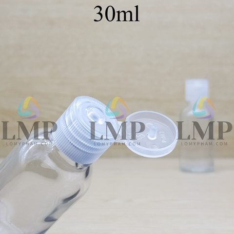 Chai tinh dầu nắp bật sọc 30ml