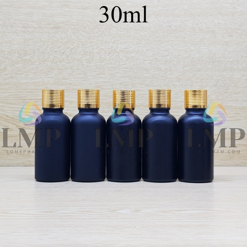Chai tinh dầu phun mờ nắp sọc 30ml