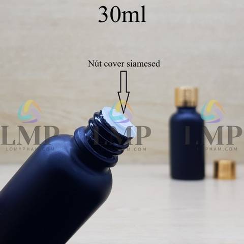 Chai tinh dầu phun mờ nắp sọc 30ml