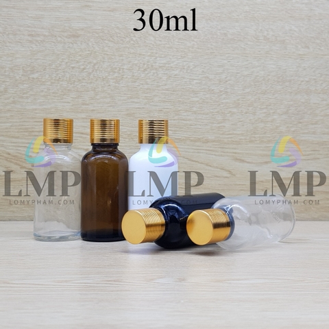 Chai tinh dầu nắp sọc 30ml